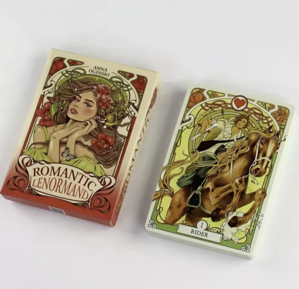 Romantische Lenormand-Orakelkarten